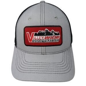 Valley Wide Cooperative Snapback Trucker Hat Gray One Size Adjustable Vie Gear